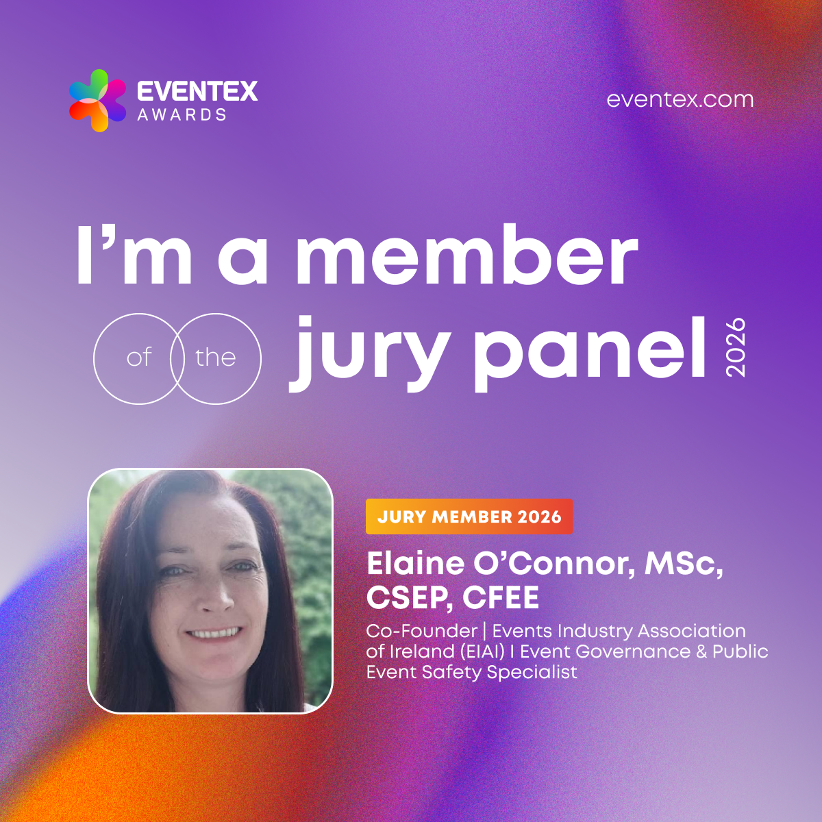 Read more about the article EIAI Co-Founder Appointed to Eventex Awards 2026 International Jury
