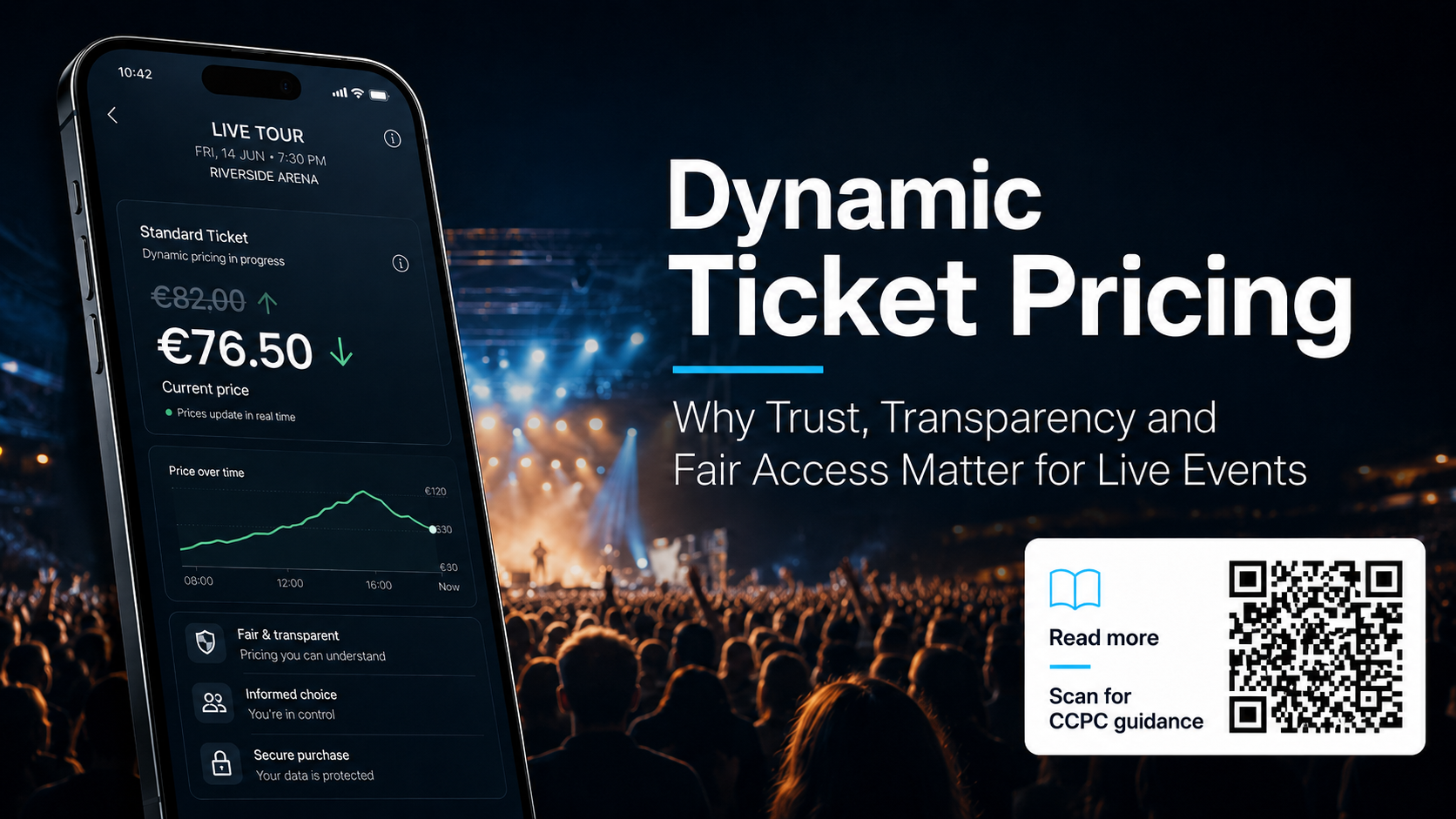 Read more about the article Dynamic Ticket Pricing: Why Trust, Transparency and Fair Access Matter for Ticketed Events