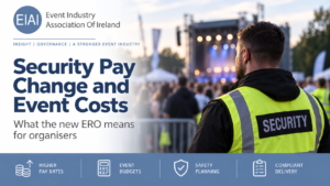 Security pay change and event costs
