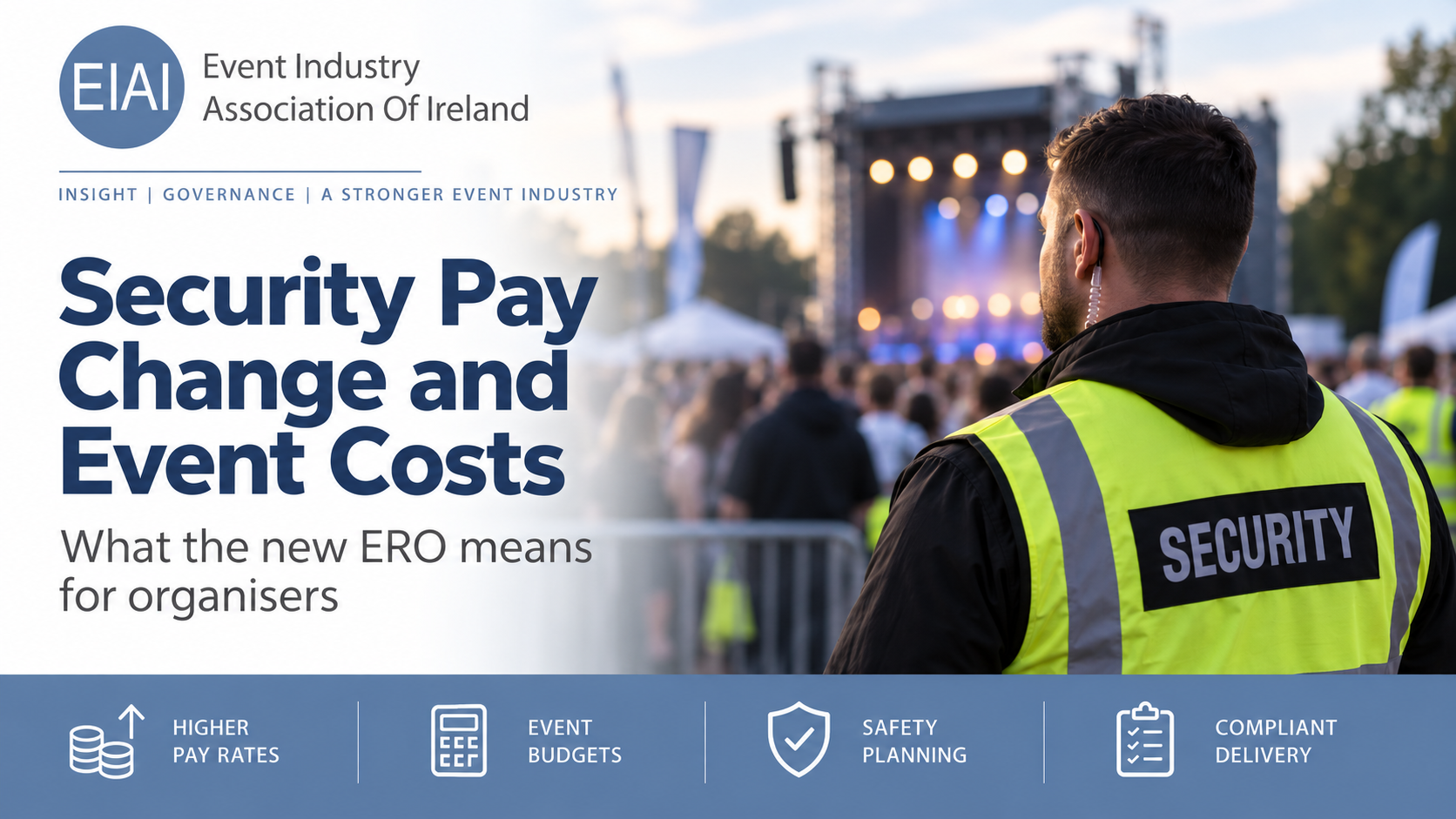 You are currently viewing Security Pay Rise: What Event Organisers Need to Know